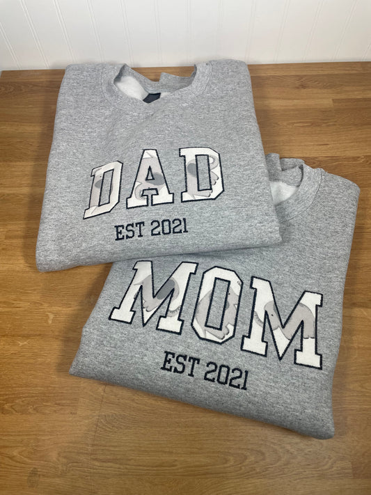 Custom Keepsake Appliqué Embroidered Sweater