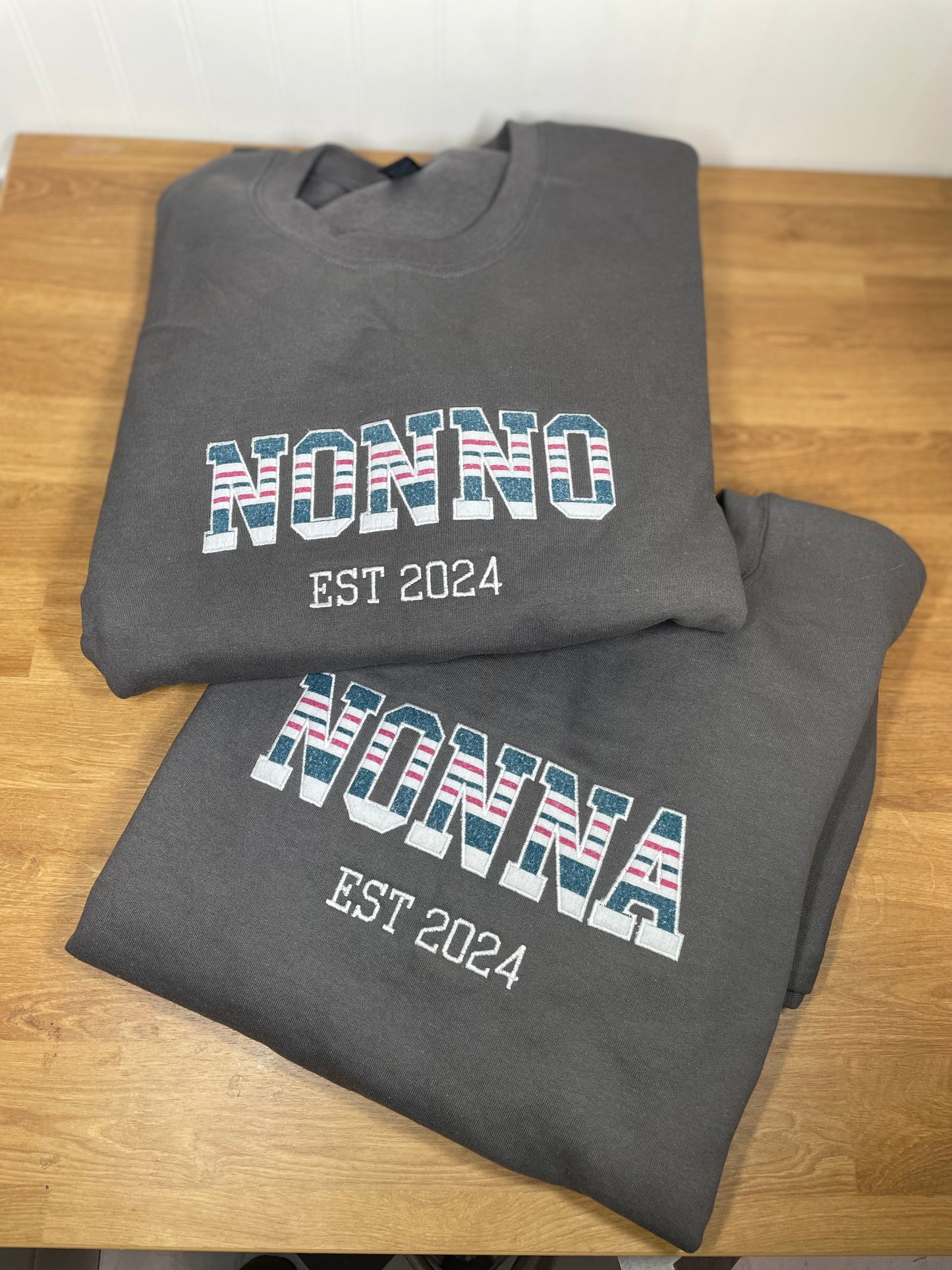 Custom Keepsake Appliqué Embroidered Sweater