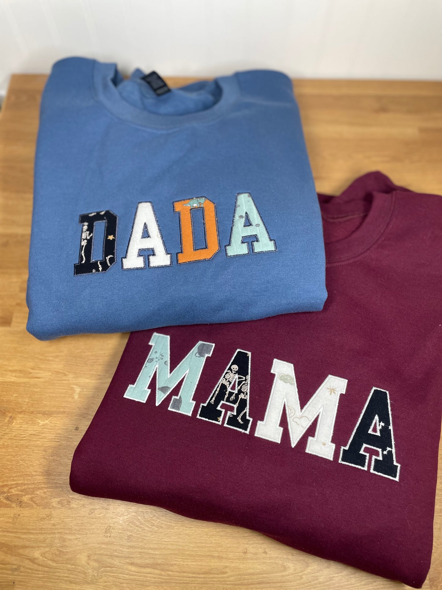Custom Keepsake Appliqué Embroidered Sweater