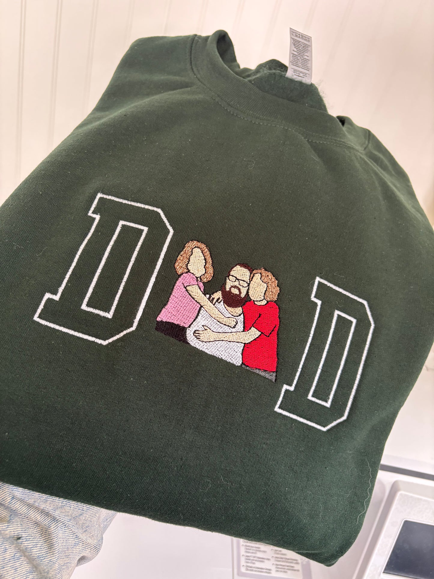 Custom Portrait Mom/Dad Sweater