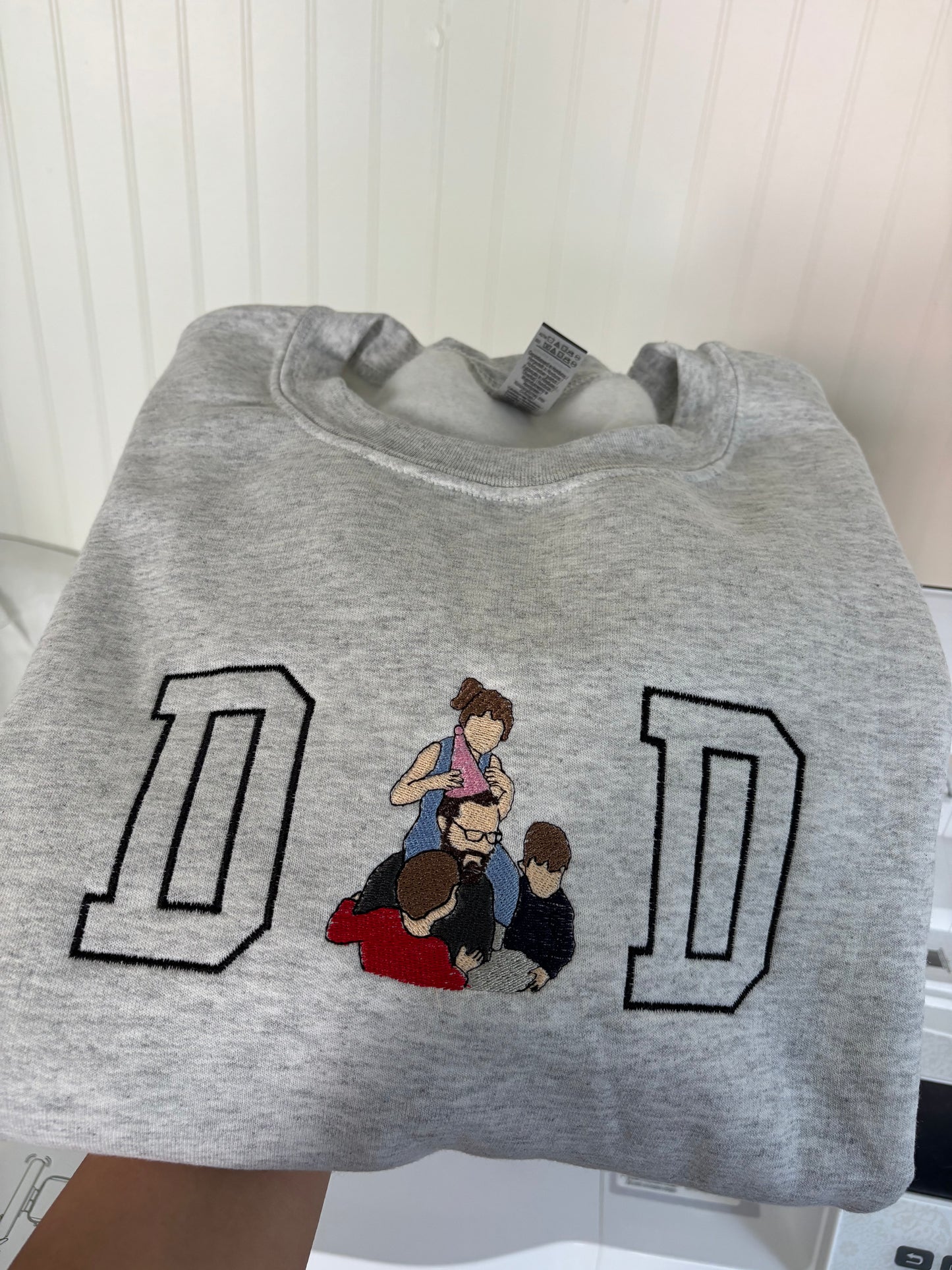 Custom Portrait Mom/Dad Sweater